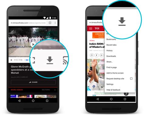 chrome  android   data saver  offline viewing features