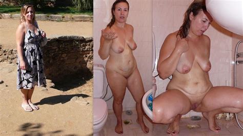 chubby mom naked before after