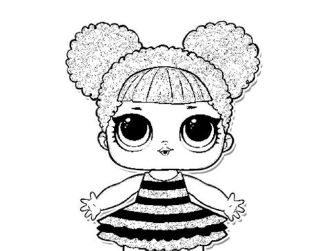 lol surprise queen bee coloring pages coloring  drawing