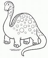 Dinosaur Coloring Pages Dinosaurs Kids Printable Print Easy Color Birthday Simple Cartoon Clipart Cute Book Colour Large Getcolorings Dinosaurus Pdf sketch template