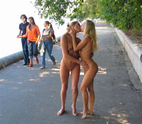 two sexy girls walks naked on the street russian sexy girls