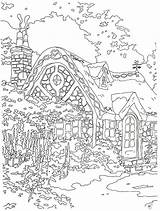 Coloring Pages Thomas Kinkade Cottage Book Printable Colouring Candlelight Uploaded Abstract User Painting sketch template