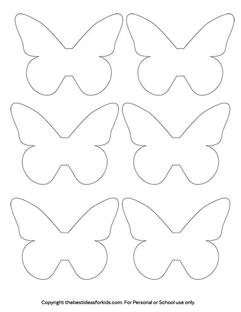 butterfly stencils printable  printable templates