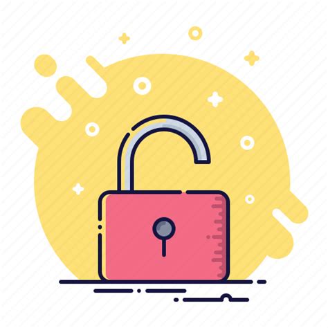 Code Lock Password Protection Safe Security Unlock Icon