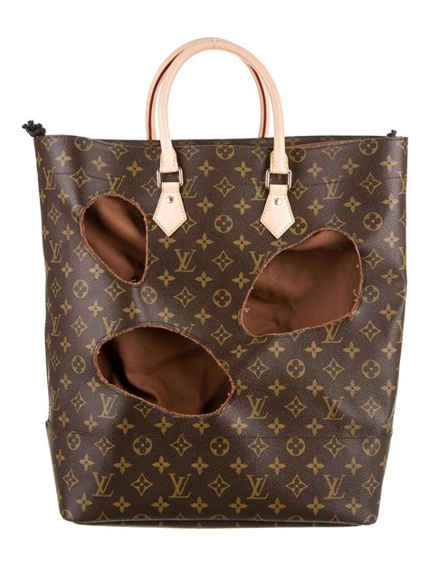 louis vuitton bag  holes handbags lou  realreal