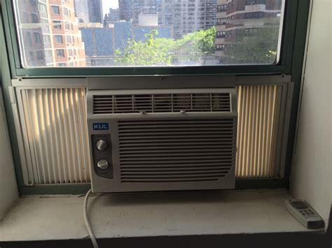 hvac window unit lets  lots  outdoor noise   insulate home improvement stack exchange