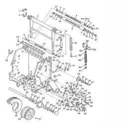 holland  nh  baler  parts diagrams