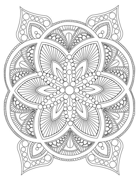 printable stress relief coloring pages  adults thekidsworksheet