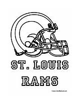 Coloring Pages Rams Nfl Football Louis St Logo Texans Houston Color Printable Sports Angeles Los Colormegood Sheets Print Teams Getdrawings sketch template
