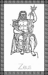 Zeus Mygodpictures Grega Mitologia Deities sketch template