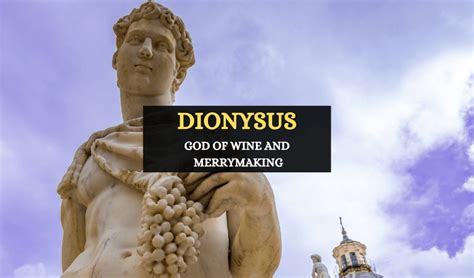 Dionysus Greek God Of Wine Symbol Sage