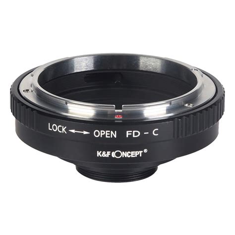 lens adapters canon fd lens to c camera mount adapter kandf concept