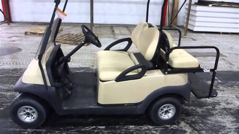 club car electric golf cart youtube