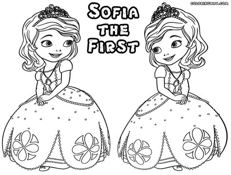 sofia coloring book coloring pages