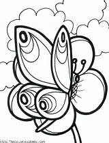 Butterfly Coloring Pages Printable Butterflies Flowers Adult Beautiful Print Adults Drawing Grade Clipart Template Kids 5th Flower Color Templates Cute sketch template