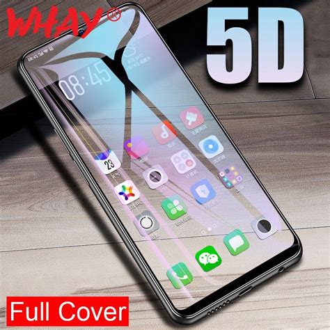 5d tempered glass for oppo f9 pro f5 f7 screen protector full cover for