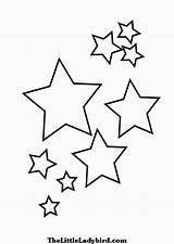 Coloring Star Pages Printable Stars Template Clipart Print Templates Color Kids Little Detailed Stencils Clipartbest Sheets Printables Fun Pattern Stencil sketch template