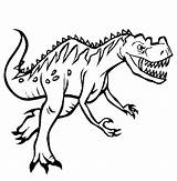 Dinosaur Coloring Pages Printable Kids Dinosaurs Sheets sketch template