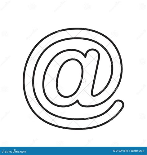 gmail  signsymbol  white background stock illustration
