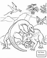 Coloring Pages Dinosaurs Realistic Dinosaur Ceratosaurus Getdrawings Protoceratops Ornithischian Coloringpagesonly Getcolorings Fights Sheets Sh sketch template