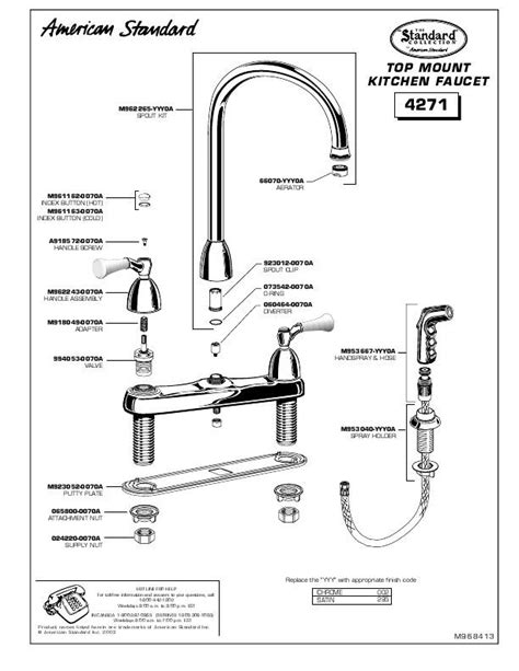 cool american standard bathroom faucet parts plan home sweet home
