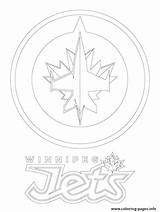 Nhl Coloring Pages Logo Printable Getcolorings Color sketch template