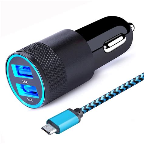 car chargerdual usb car charger output  quick charger mobile phone car charger adapter