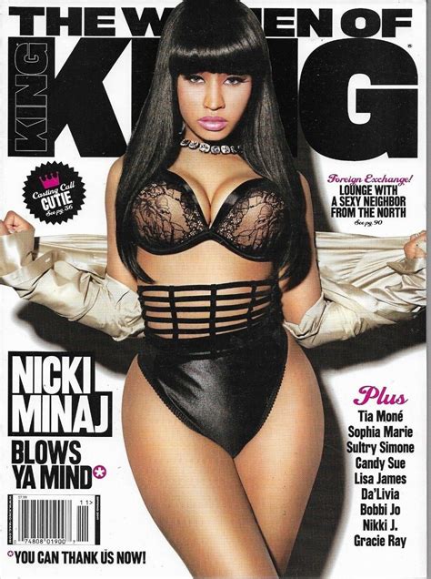 Nicki Minaj The Women Of King Magazine Spring 2011 Brand New No