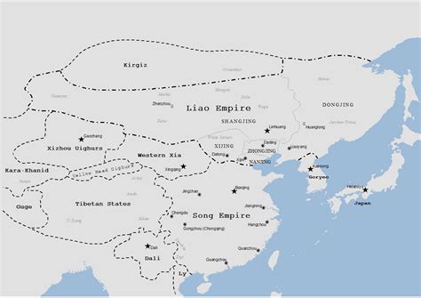 liao dynasty map illustration world history encyclopedia
