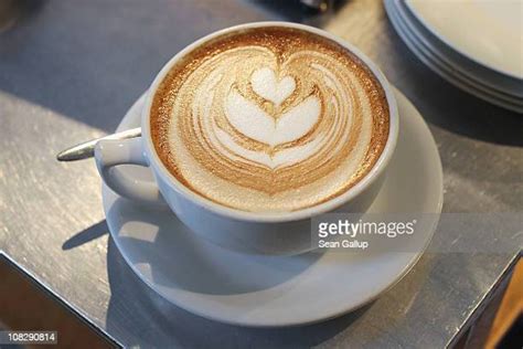 white coffee cup counter   premium high res pictures getty