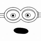 Coloring Eye Minion Pages Color Printable Entitlementtrap Clipartmag Minions Print sketch template