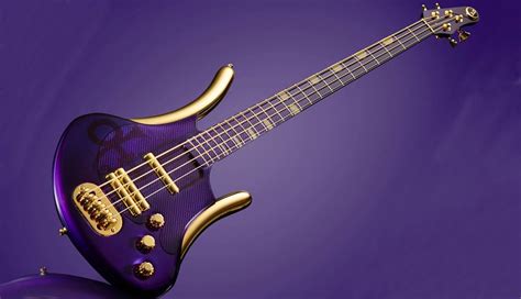 This Purple Special Bass Is A Stunning Tribute To Prince