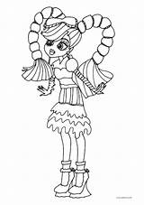 Monster High Coloring Pages Cool2bkids Printable sketch template