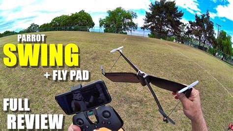 parrot swing vtol droneplane flypad full review unboxing setup