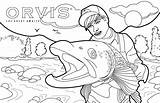 Orvis Trout 2560 1656 sketch template