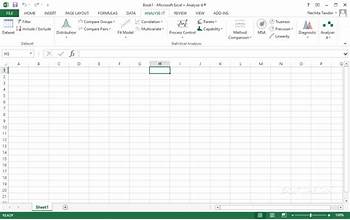 Analyse-it for Microsoft Excel screenshot #1