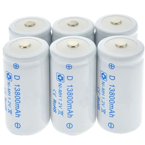 pcs  size battery  type mah  ni mh rechargeable batteries  rechargeable