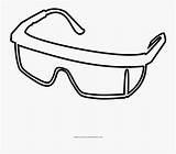 Safety Goggles Gafas Proteccion Policias Pilas Getdrawings sketch template