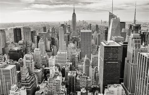 xxl leinwandbilder  york schwarz weiss stadt city skyline