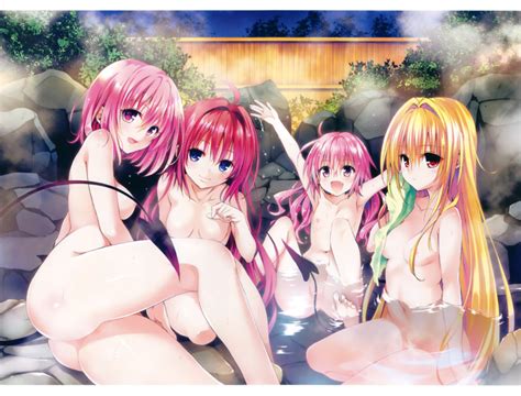 konjiki no yami momo velia deviluke nana asta deviluke and kurosaki