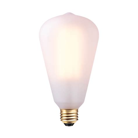 globe electric  frosted vintage edison large  type dimmable incandescent light bulb