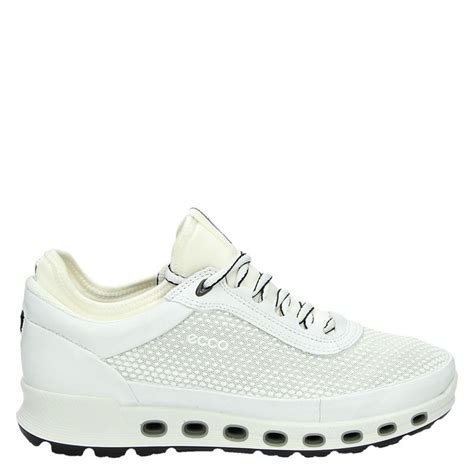 ecco cool  dames lage sneakers wit