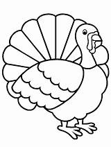 Turkey Coloring Pages Printable Template Kids Thanksgiving Color Outline Coloringpages1001 Turkeys Sheets Disguise Simple Colorear Sheet Para Pattern Plain Printables sketch template