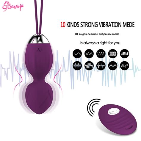 silicone kegel ball remote control vibrator vaginal tight exercise ben