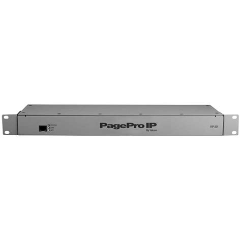 valcom pagepro ip sip based paging server  analog output vip  valcom uk
