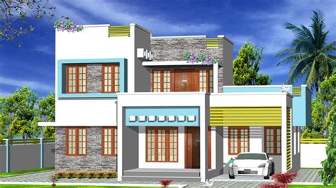 contemporary house plans  kerala kerala model home plans