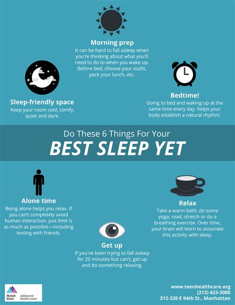 Check Out This Infographic For Your Best Sleep Yet Mount
