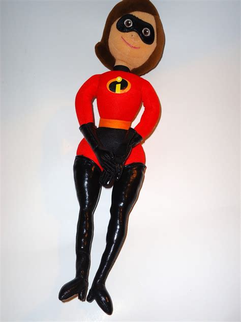 Disney Incredibles Doll Elastigirl Mom Helen Parr Plush