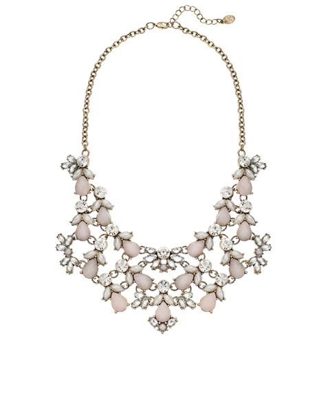 princess natalia statement necklace pink accessorize sparkle