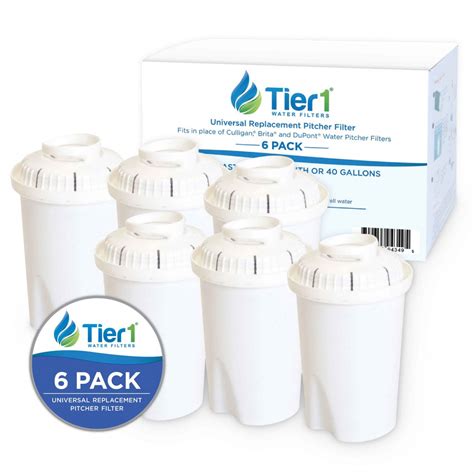 brita ob comparable pitcher replacement cartridges  tier  pack
